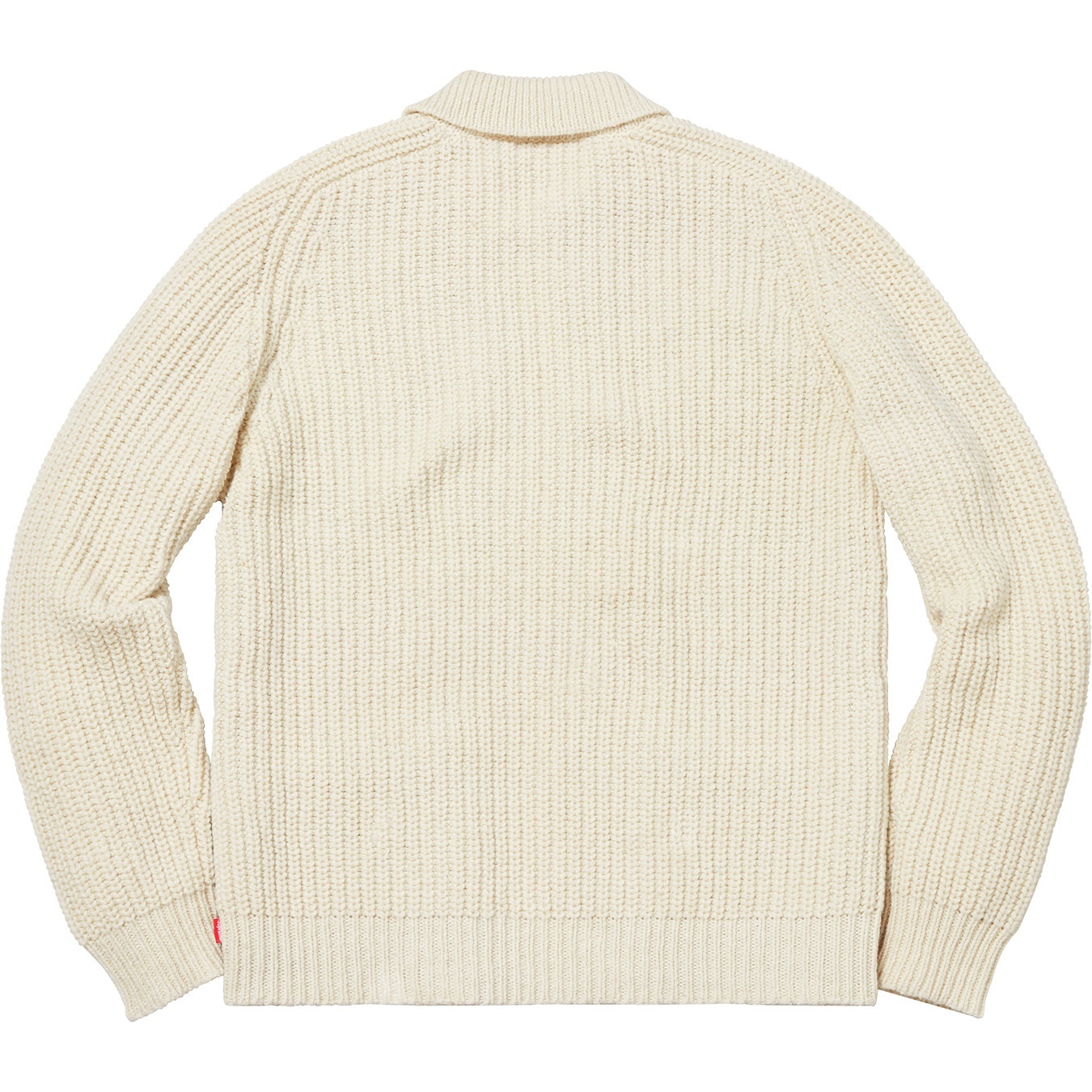 Plaid Front Zip Sweater view 5